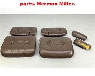 Lot 434 CHARLES EAMES 670 chair parts. Herman Miller. 