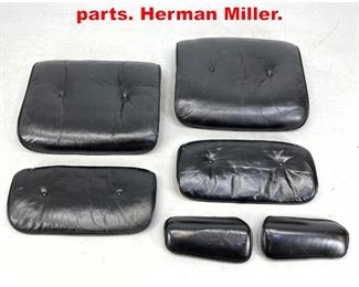 Lot 436 CHARLES EAMES 670 chair parts. Herman Miller. 