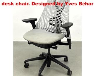 Lot 447 Herman Miller SAYL office desk chair. Designed by Yves Behar