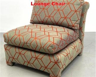 Lot 507 John Mascheroni Armless Lounge Chair