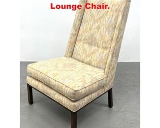 Lot 513 Dunbar Style Tall Back Lounge Chair. 