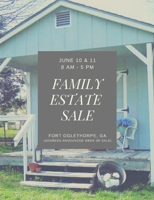 Family Estate Sale (30742) in Fort Oglethorpe, GA starts on 6/10/2022