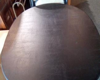 Oval Folding Table with 4 Chairs