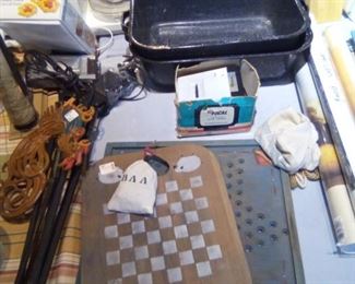 Chinese Checkers and Checkers Wood Boards