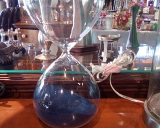 Hour Glass with Blue sand