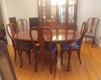 Stunning 9-piece Burkhardt dining room set $1,500 or best offer for everything