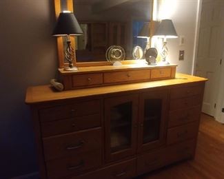 Blackhawk Furniture solid oak chest only $350