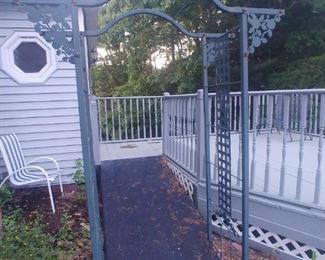 Decorative steel trellis only $125