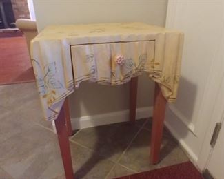 Interesting 1 drawer stand
$50