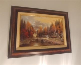 Thomas Kinkade prints $150