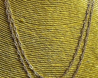 Vintage 14k Gold Italy Chain Necklace - Weighs 5.9 Grams