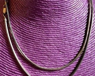 925 Sterling Silver Italy Milor Snake Chain Necklace - Weighs 29.8 Grams