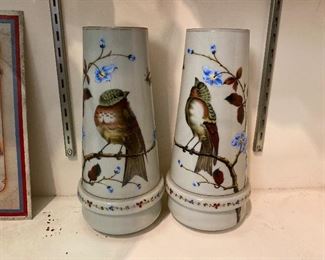 Large bird vases