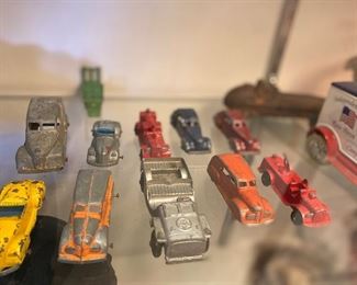 Antique toy cars