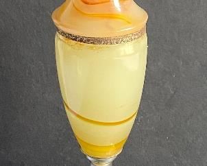 Beautiful Vintage Agate Swirl Design Vintage Lamp measuring 13" high and features lovely metal accents. No electrical component. 