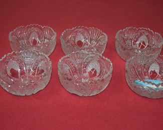 Lot 784 6 finger bowls 