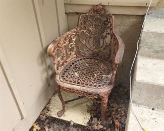 Cast Iron patio chair