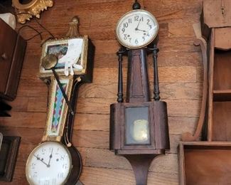 We have over 60 clocks all very vintage or antique