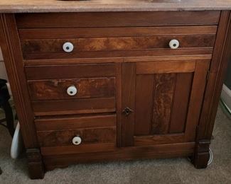 Antique Marble top washstand