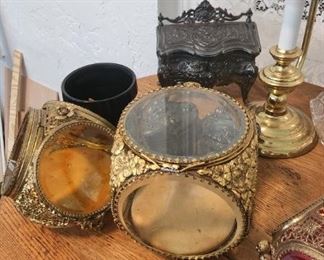 We have trinket boxes and Jewelry displays