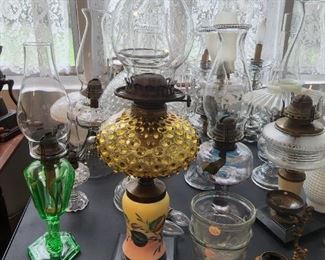 We have over 25 oil lamps