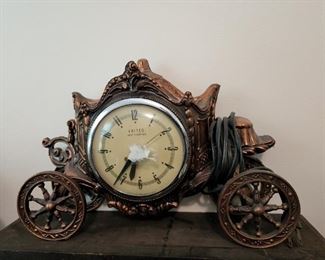 United self starting stagecoach clock