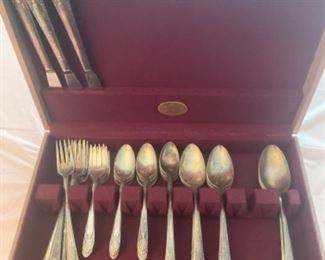 Set of Silver Plate Silverware