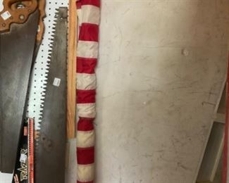 American Flag with Pole