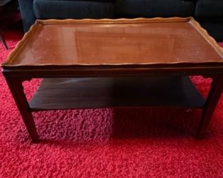 MCM Coffee Table with Pie Style Edge