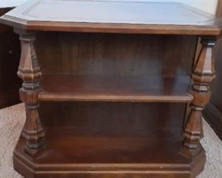 MCM end Table with Shelves