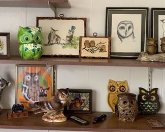 Vintage Cute Owl Collection