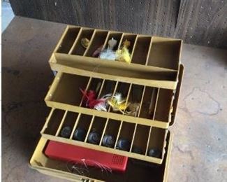 Tackle Box with Lures