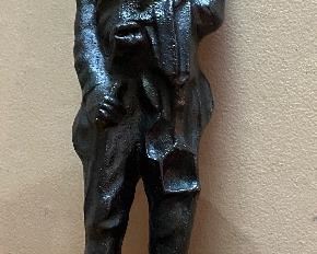 Small bronze figure by Barvo