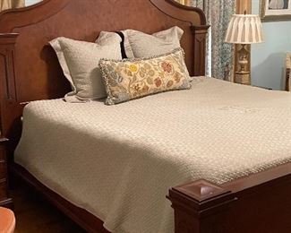 Large king bed with Sleep number mattress