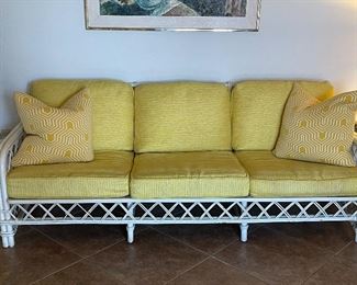 FIcks Reed rattan sofa
