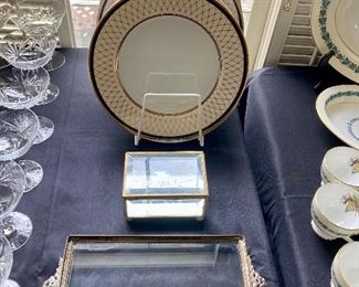 Fitz &Floyd “Chaumont” plates