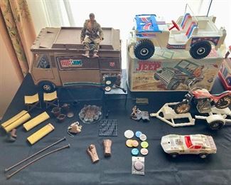 Big Jim Sports Camper and Americana Jeep