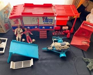 Evil Knievel Scramble van