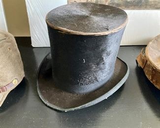 Antique top hat