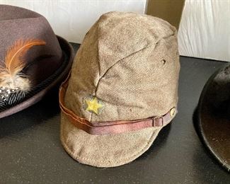 WWII Japanese Imperial Army EM NCO’s wool cap