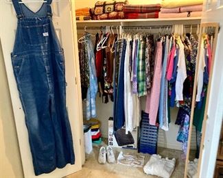 Lots of vintage clothes