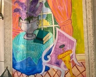 “Lilacs in the Sunroom” by Alabama artist Ben South