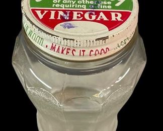 4-PCS VINTAGE SPEAS VINEGAR JAR SET WITH SPEAS LIDS