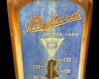 VINTAGE/ANTIQUE PACKARD MOTOR CARS THERMOMETER