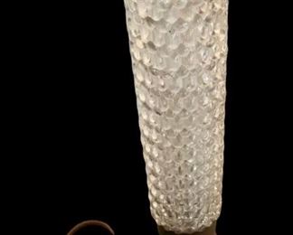VINTAGE/ANTIQUE EMPIRE STYLE GLASS LAMP SHADE (NO LAMP or BASE)      (2-AVAILABLE)     **BASE IN PICTURE FOR EXAMPLE ONLY.