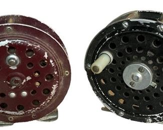 VINTAGE CASTING REELS    (2-AVAILABLE)