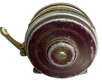 VINTAGE/ANTIQUE “OREN-O-MATIC” BALANCED REEL   NO.  1130, MODEL D, SOUTH BEND