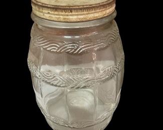 VINTAGE PICKLE JAR W/LID #3