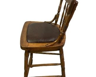 OAK BAR STOOL