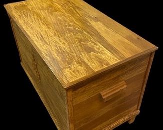 HAND-CRAFTED QUILT CHEST